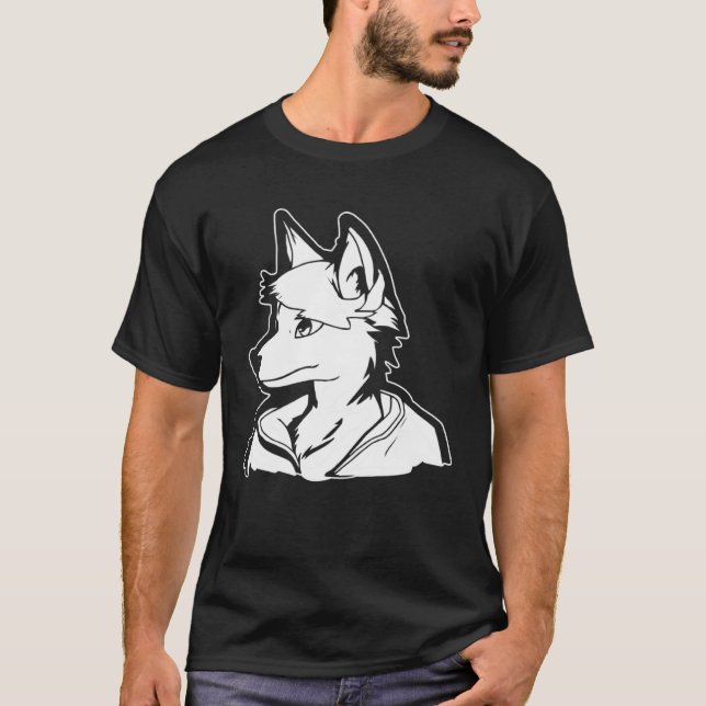 Furries Fursona Cosplay  Furry Fandom T-Shirt (Vorderseite)