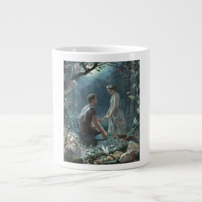 Furries: Shakespeares Sommernachtstraum Jumbo-Tasse (Vorderseite)