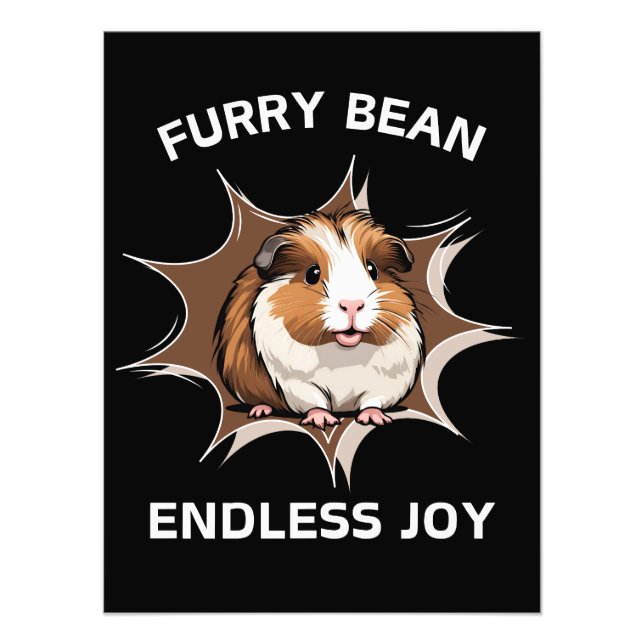 Furry Bean Endless Joy Fotodruck (Vorne)