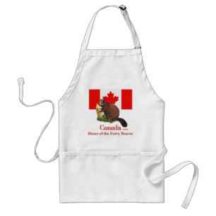 Furry Beaver Schürze