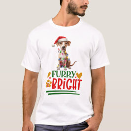 Furry & Bright Italian Greyhound T-Shirt