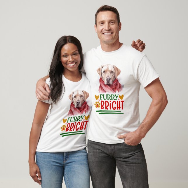 Furry & Bright Labrador Retriever T-Shirt (Unisex)