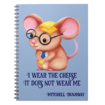 Furry Cheese Man Business Mouse Krawatte Nerdy