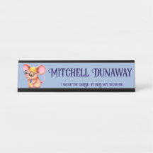 Furry Cheese Man Business Mouse Krawatte Nerdy