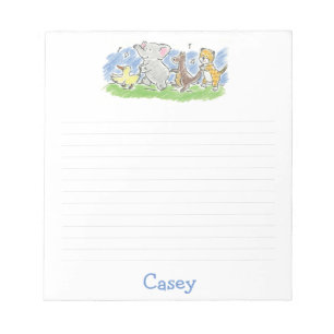 Furry Friends Conga Note Pad Notizblock