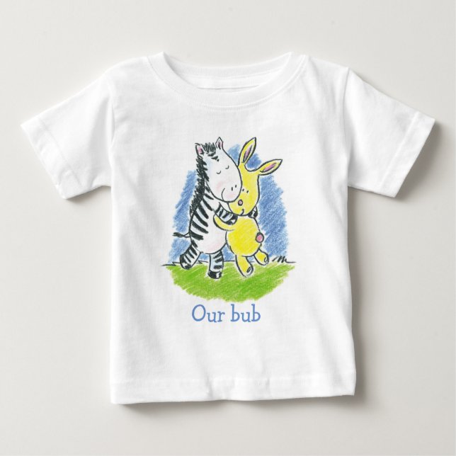 Furry Friends Hug Kids T-Shirts (Vorderseite)