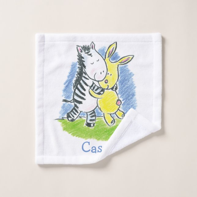 Furry Friends Hugs Kids Wash Tuch (Waschlappen)