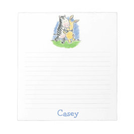 Furry Friends Hugs Note Pad Notizblock