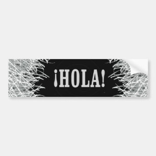 Furry Hola Autoaufkleber