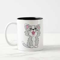 Furry Niedlich Cat Ästhetische Happy Cat Clipart Z