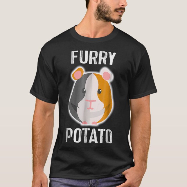 Furry Potato Funny Mountain Guinea Pig T Gift Pet  T-Shirt (Vorderseite)