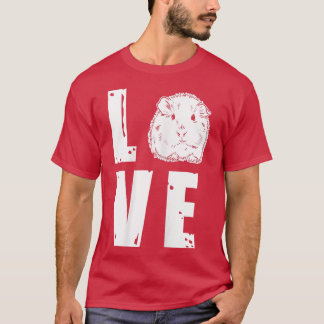 Furry Potato Guinea Pig Pet Love T-Shirt