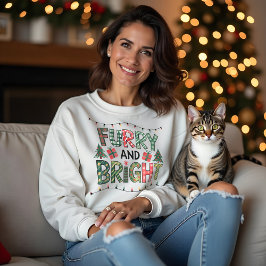 Furry und Bright Holiday Sweatshirt
