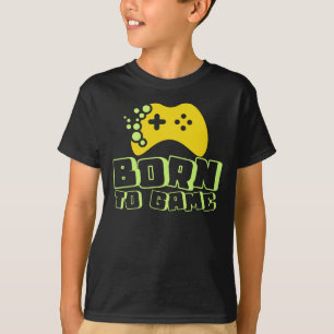 Fürs Spielen geborener Junge T-Shirt