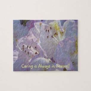 Fürsorge ist immer in Saison! Puzzle Rhodies Krank