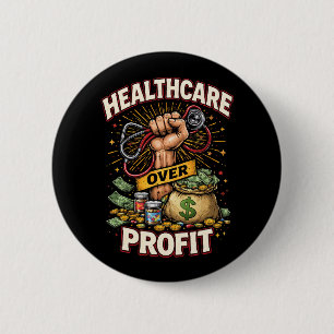 Fürsorge vor Profit Button