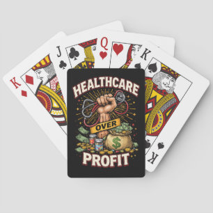 Fürsorge vor Profit Spielkarten
