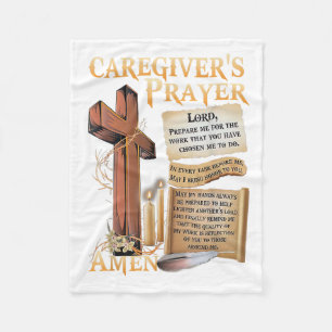 Fürsorger Gebet Christliche Cross Faith Hope Liebe Fleecedecke