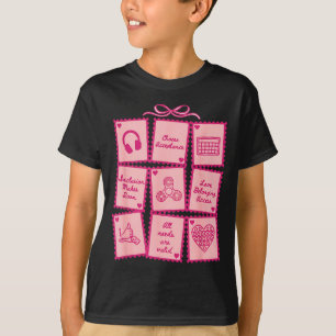 Fürsprache Inklusion Valentinsstamp Spezialpädagog T-Shirt