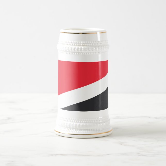 Fürstentum Sealand Flag Bierglas (Mittel)