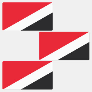Fürstentum Sealand Flag Etiketten