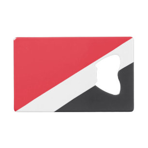 Fürstentum Sealand Flag Geldbeutel Flaschenöffner
