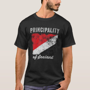 Fürstentum Sealand Flag gestört - Sealande T-Shirt