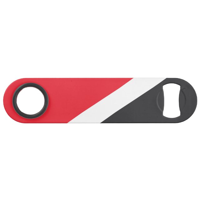 Fürstentum Sealand Flag Speed Flaschenöffner (Vorderseite (Horizontal))