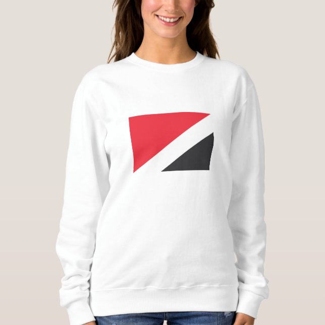 Fürstentum Sealand Flag Sweatshirt (Vorderseite)