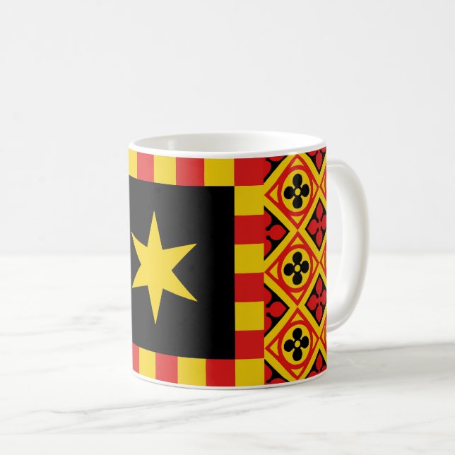 Fürstentum Vindheim Populace Abzeichen Kaffee Tass Kaffeetasse (VorderseiteRechts)