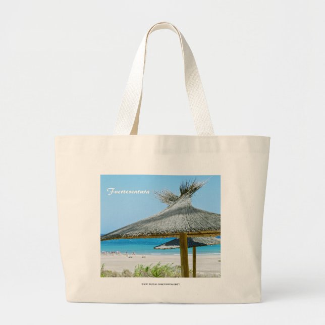 Fürteventura-Bag Jumbo Stoffbeutel (Vorne)