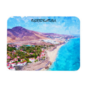 Fürteventura Kanaren Vintag Magnet