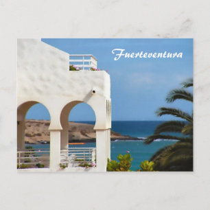 Fürteventura-Karte Postkarte