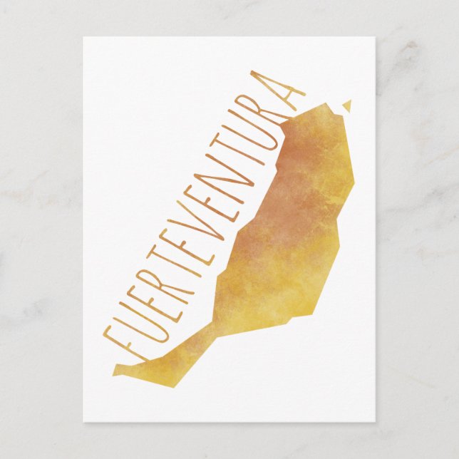 Fürteventura Postkarte (Vorderseite)