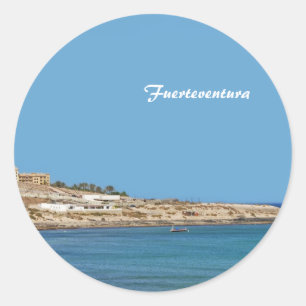 Fürteventura Runder Aufkleber