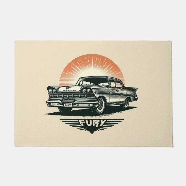Fury Fußmatte (Vorderseite)