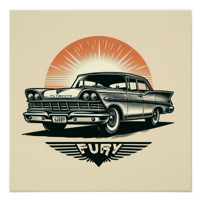 Fury Poster (Vorderseite)