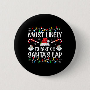 Furz am ehesten bei der Matching-Familie von Santa Button