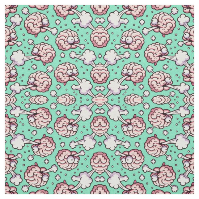 Furz des Gehirns Stoff (Muster)