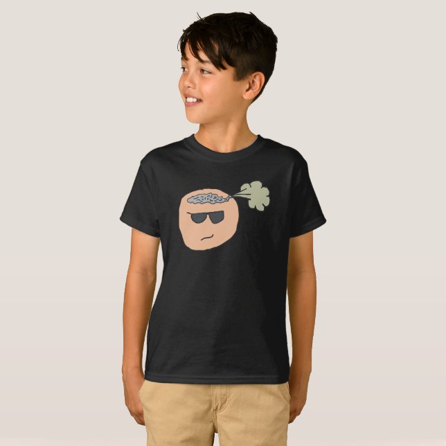 Furz des Gehirns T-Shirt (Vorne ganz)