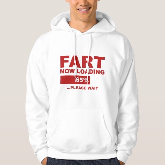Furz jetzt geladen hoodie (Vorderseite)