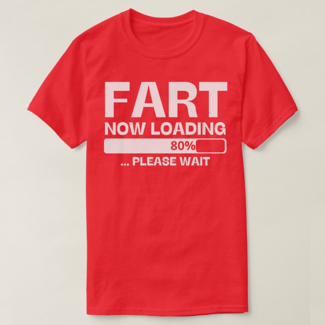 Furz jetzt geladen T-Shirt (Design vorne)