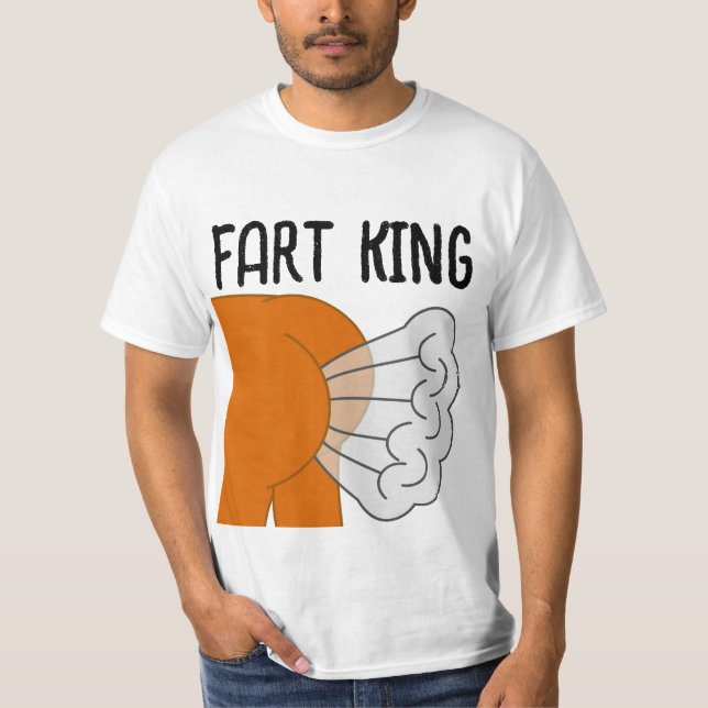 FURZ KING Funny VATER MENS T - Shirt (Vorderseite)