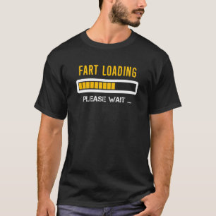 Furz Laden bitte warten Männer Kinder Spaß T-Shirt
