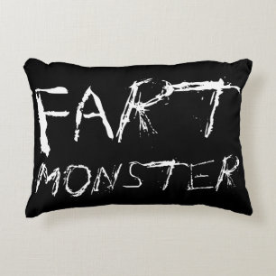 Furz Monster Zierkissen