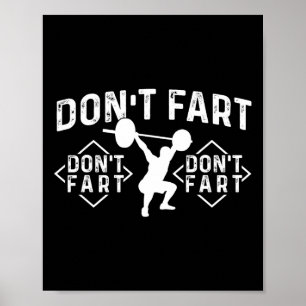 Furze nicht - Workout Fitnessstudio Gewichtheben B Poster