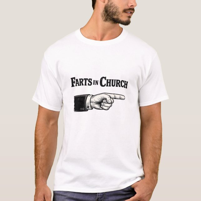 Furzen in der Kirche T-Shirt (Vorderseite)