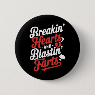 Furzen mit Brustwarzen Button