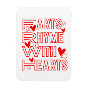 Furzen Rhyme mit Herz Magnet