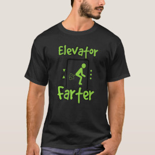 Fürzender Aufzugmechaniker Aufzug Frauen T-Shirt
